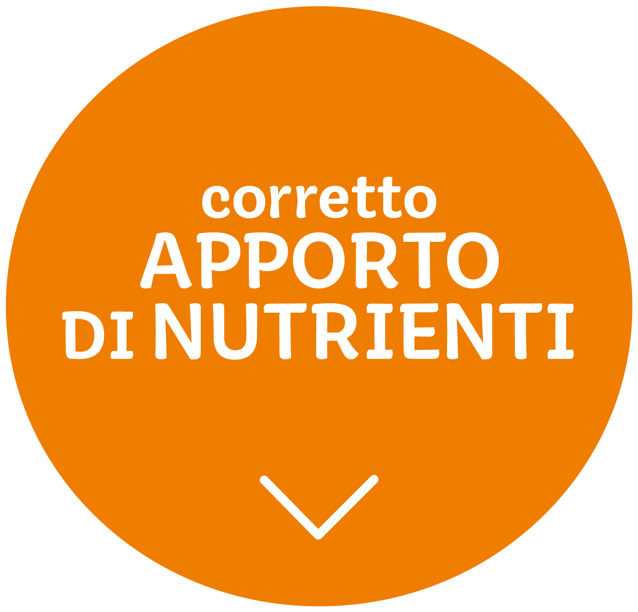 Corretto apporto di nutrienti