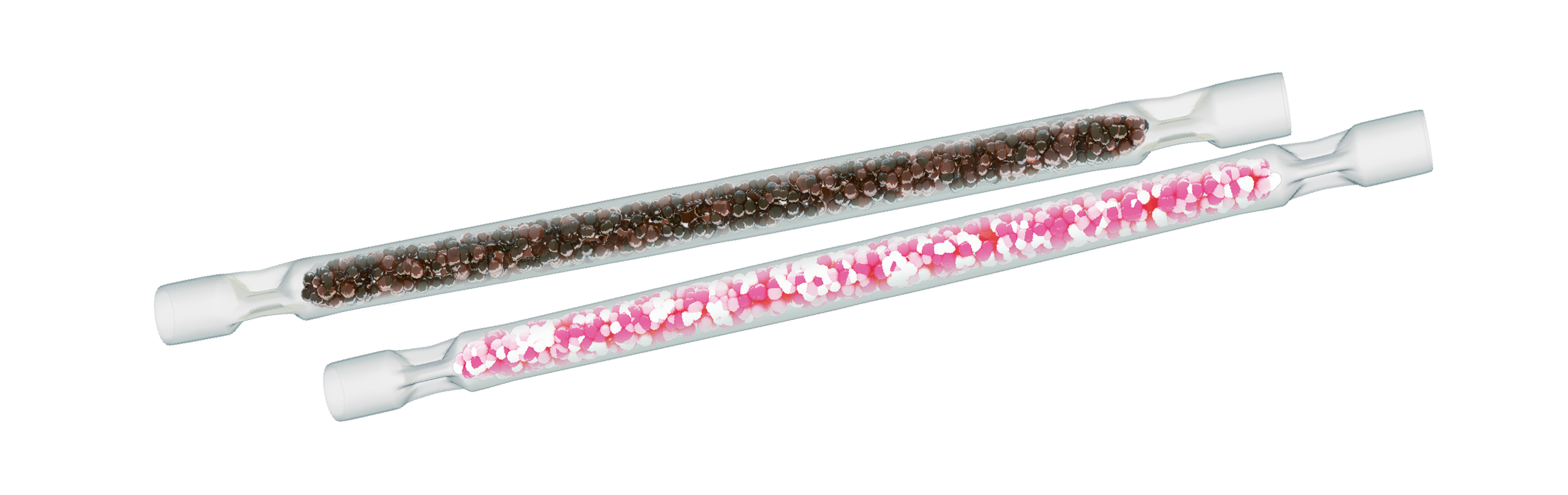 Cannucce Magic Milk cioccolato e fragola